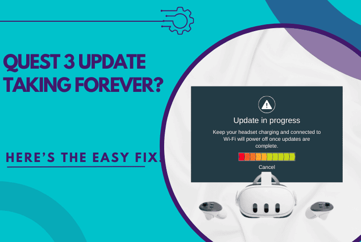 quest 3 update taking forever
