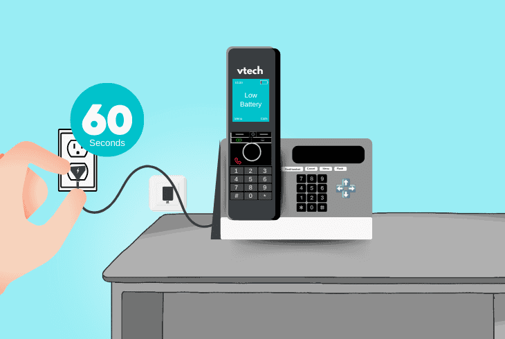 Is Your VTech Phone Not Charging? (7 Easy Fixes) 2 power reset the vtech base