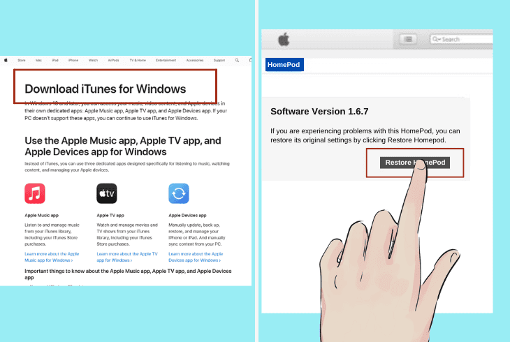 Apple HomePod mini Flashing Orange? (Let’s Fix It Fast) 9 how to recover the homepod on windows