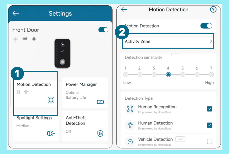 Why Does Eufy Doorbell Rings By Itself? (Easy Fixes!) 5 configure the activity zones