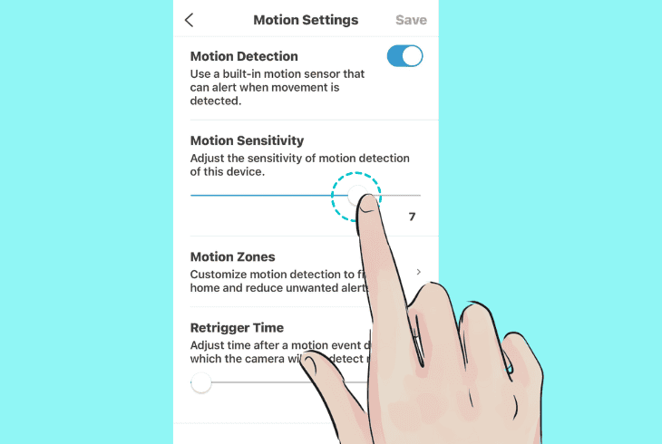Blink Mini Motion Detection Not Working? (Simple Fixes!) 4 adjust detection sensitivity