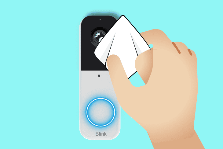 Why Is My Blink Doorbell Blurry? (Reasons & Quick Fixes!) 2 clean the camera’s lens
