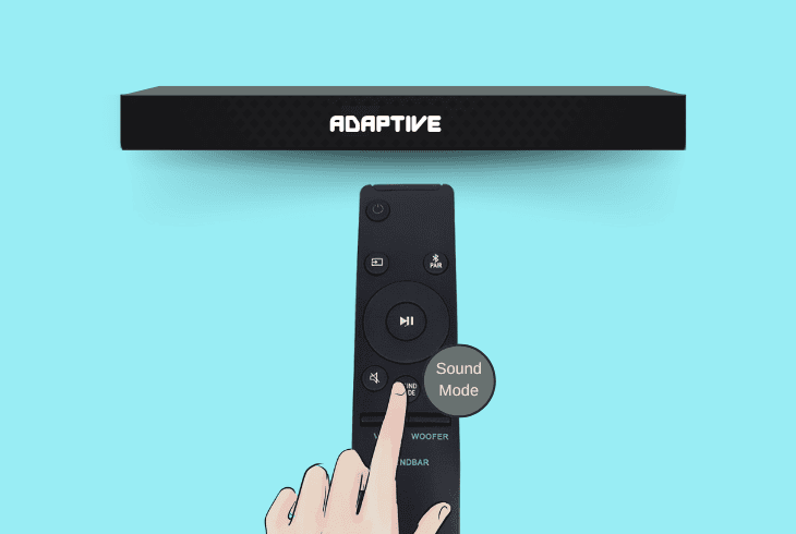 Best Settings For Samsung Soundbar And Subwoofer (Guide) 3 adaptive mode