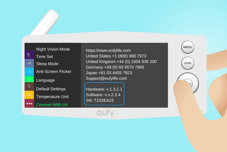 Eufy Baby Monitor Night Vision Not Working? (Solve it Fast!) 7 update the monitor