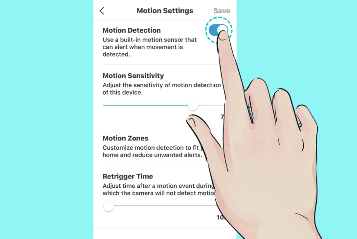 Blink Mini Motion Detection Not Working? (Simple Fixes!) 3 adjust the motion settings