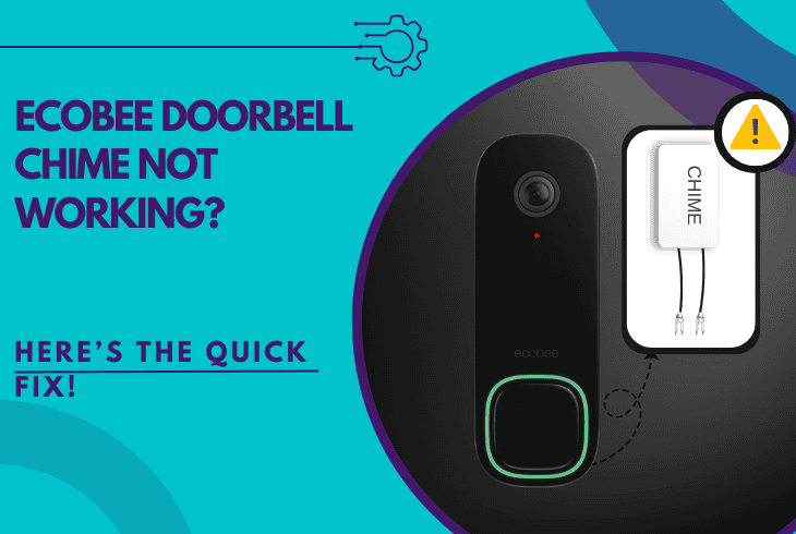 ecobee doorbell chime not working