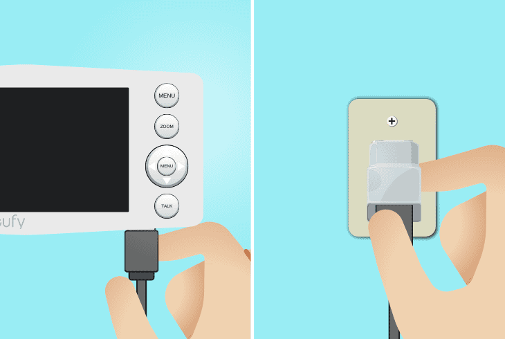 Eufy Baby Monitor Night Vision Not Working? (Solve it Fast!) 8 swap eufy’s power cable