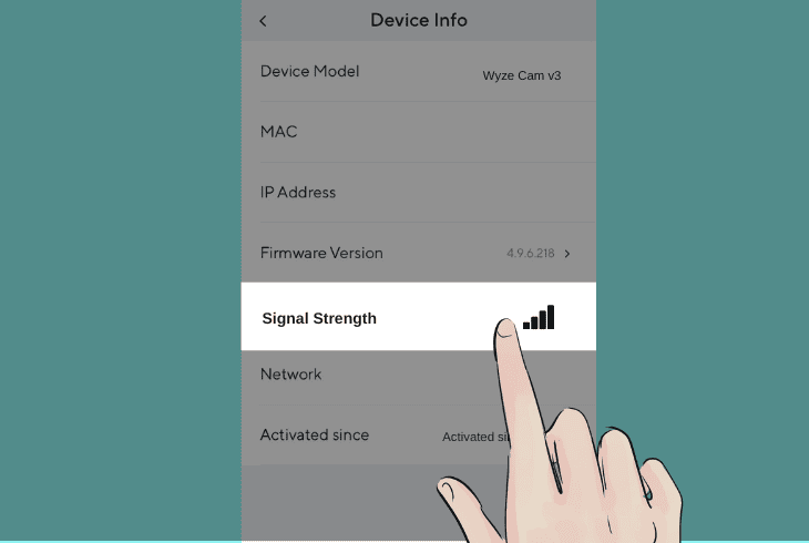Why Does Wyze Cam v3 Keeps Going Offline? (Quick Fix!) 2 check wyze cam’s signal strength