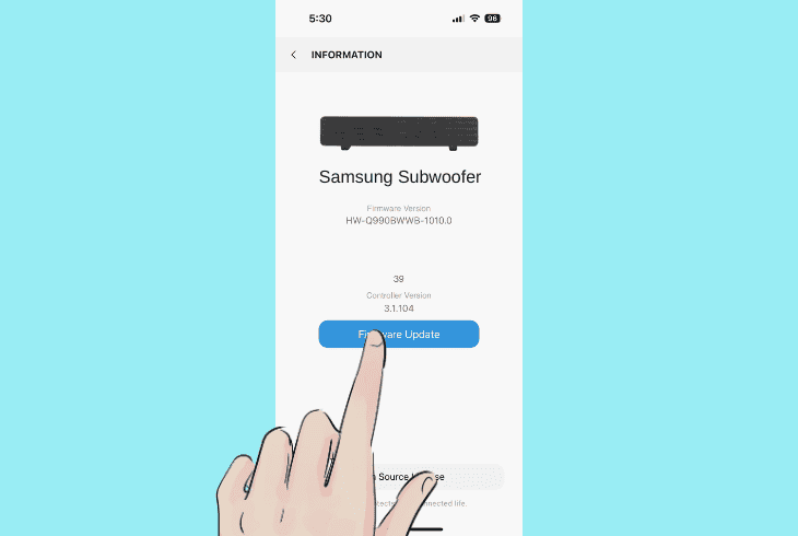 Is Your Samsung Subwoofer Not Loud? (Here’s What to Do!) 7 update the soundbar firmware