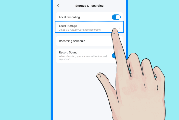 Your Tapo Camera Not Recording? (Simple Fixes to Try!) 6 storage local 1
