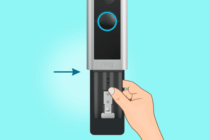 Is Your Ring Doorbell Not Turning On? (Quick Solutions!) 5 check replaceable battery position: