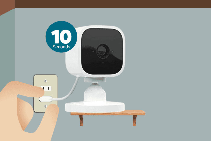 Worried with Blink Mini Clicking Noise? (Simple Fixes!) 6 power cycle the blink mini camera