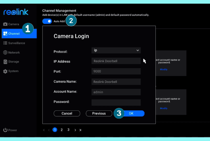 Reolink Doorbell Not Connecting To NVR? (Solve It Now!) 8 add the doorbell using the ip address