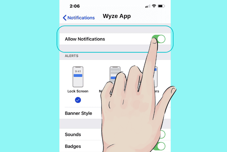Wyze Doorbell v2 Not Sending Notifications? (Easy Fixes!) 6 set the wyze app notifications on iphone