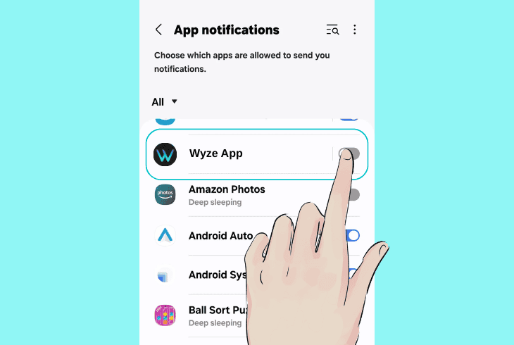 Wyze Doorbell v2 Not Sending Notifications? (Easy Fixes!) 5 check the phone notifications settings