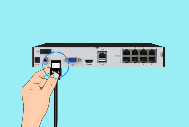 Is Your Reolink NVR Not Recording? (Fix It Fast!) 2 check the reolink nvr hdd connections