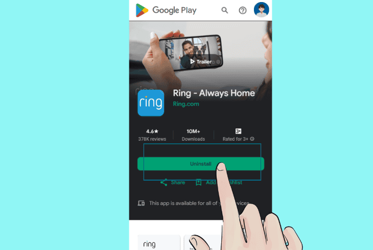 Ring Doorbell No Sound On Live View? (Quick Solutions!) 8 uninstall and reinstall ring app