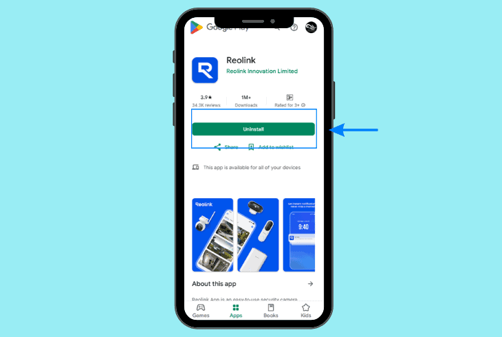 Reolink App Not Connecting To NVR? (Here’s the Solutions!) 8 reinstall the reolink mobile app