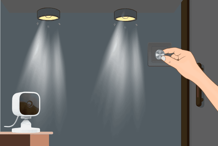 Worried with Blink Mini Clicking Noise? (Simple Fixes!) 4 regulate the room lighting