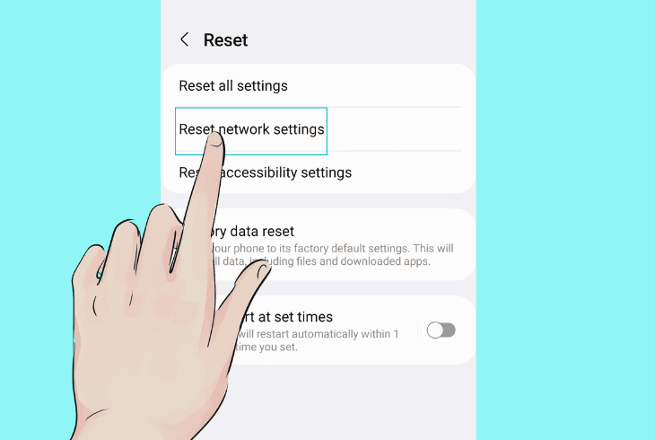 Unable To Join Ring Network During Setup? (Quick Fix!) 9 reset the smartphone network settings