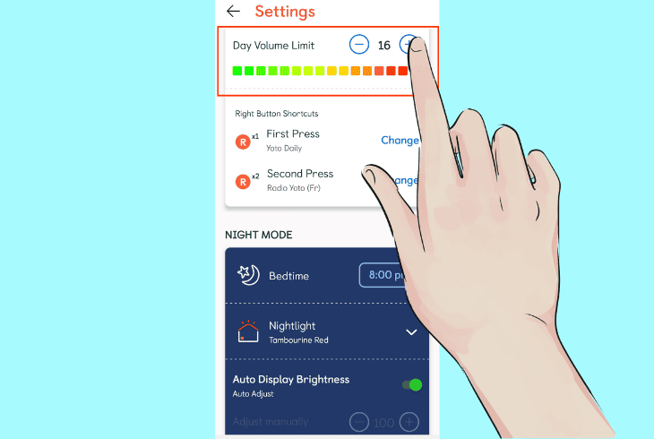 Is Your Yoto Headphone Jack Not Working? (Do This Now!) 5 adjust volume limit in yoto app