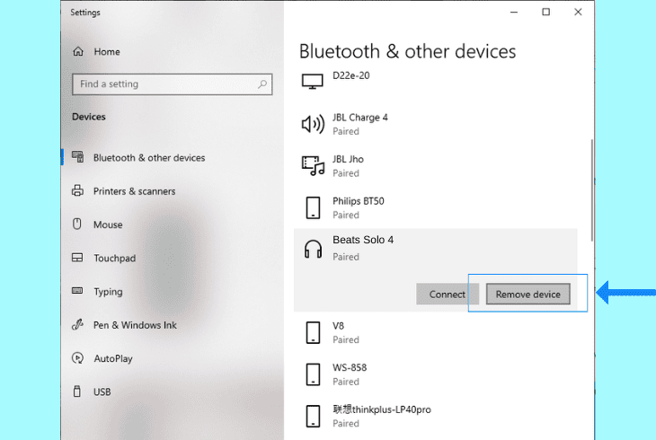 Beats Solo 4 One Side Not Working? (Fix It in 5 Minutes!) 4 re-add the beats solo 4 bluetooth profile