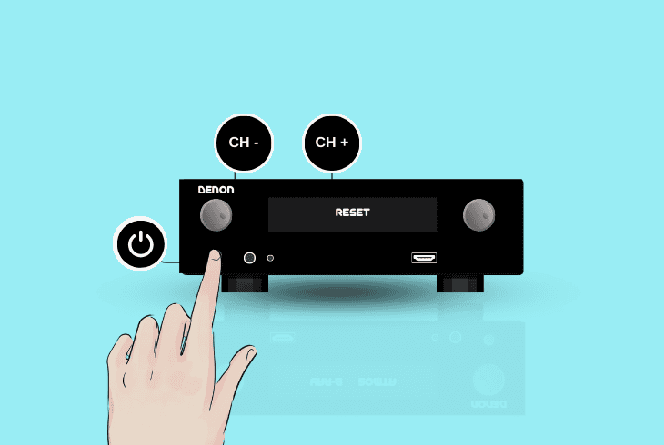 How to Fix Denon Receiver HDMI Problems? (Easy Fixes!) 10 reset the denon receiver to defaults