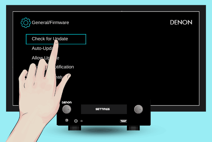 How to Fix Denon Receiver HDMI Problems? (Easy Fixes!) 6 update the denon receiver os version