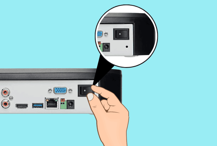 Why Does Lorex DVR Keeps Rebooting? (Here’s What to Do!) 2 unplug the lorex dvr power supply