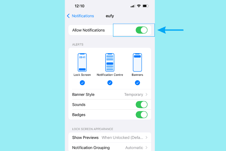 Eufy S330 Not Detecting Motion? (Try These Simple Fixes!) 3 how to enable eufy in-app notifications