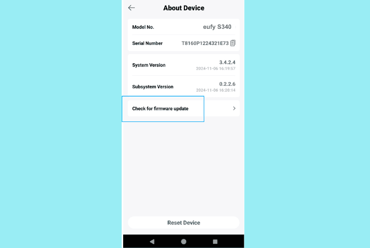 Why Is My Eufy S340 Not Charging? (Guranteed Solutions!) 4 update the firmware of the eufy s340