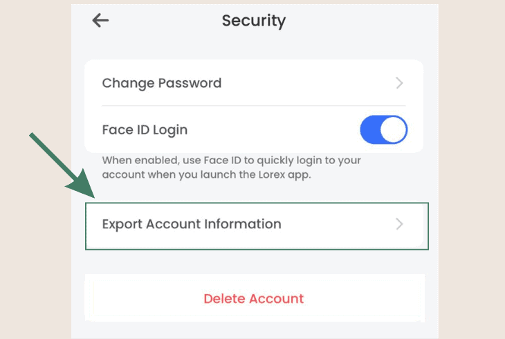 Guide on Lorex Transfer Ownership (Step-by-Step Guide!) 7 send the exported info: