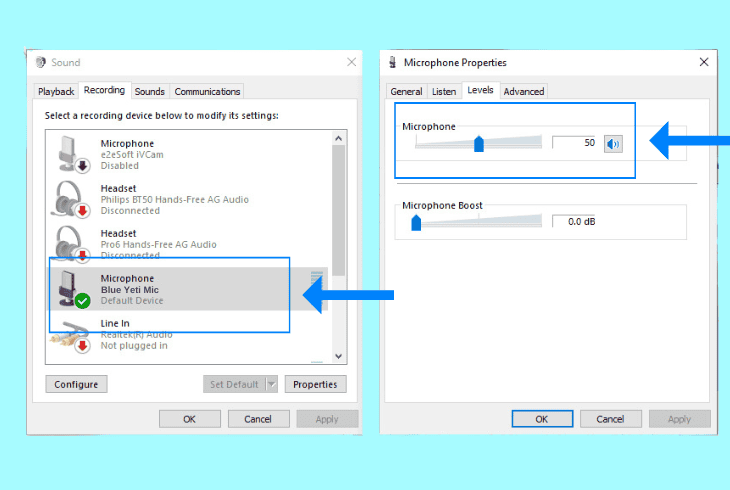 Blue Yeti Picks Up Everything? (Here’s How to Control It!) 5 use windows microphone level: