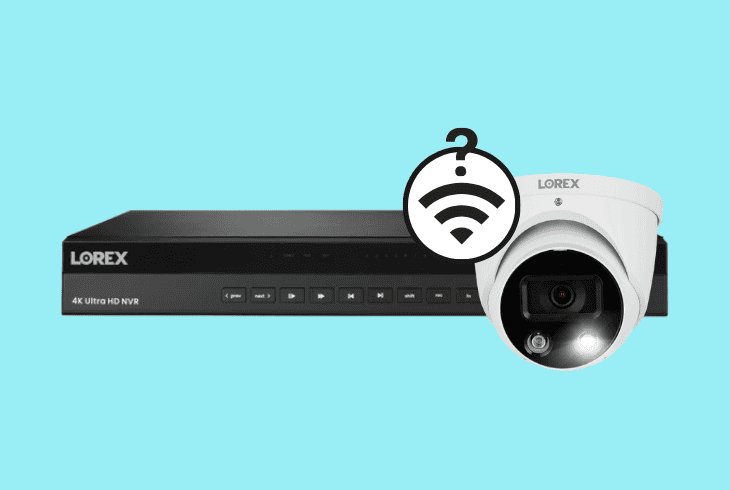 lorex camera not connecting to nvr