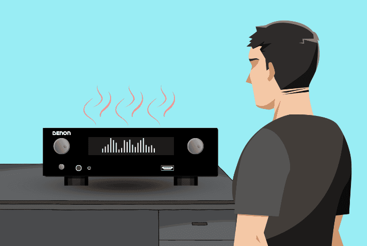 Denon Receiver Won't Turn On? - Try These Solutions! 3 check if the receiver is overheating