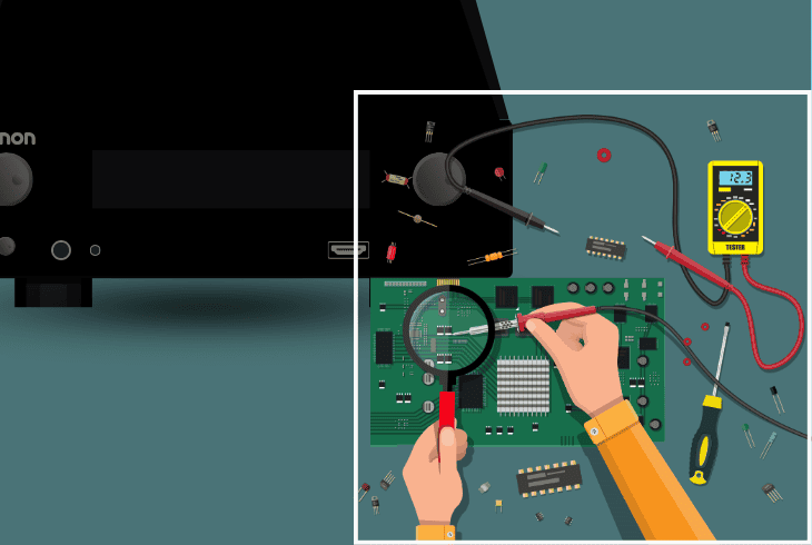 Denon Receiver Won't Turn On? - Try These Solutions! 8 inspect & repair internal components