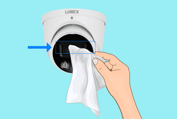 Why Is My Lorex Camera Blurry (Try These Easy Fixes!) 3 clean the camera lens & surface