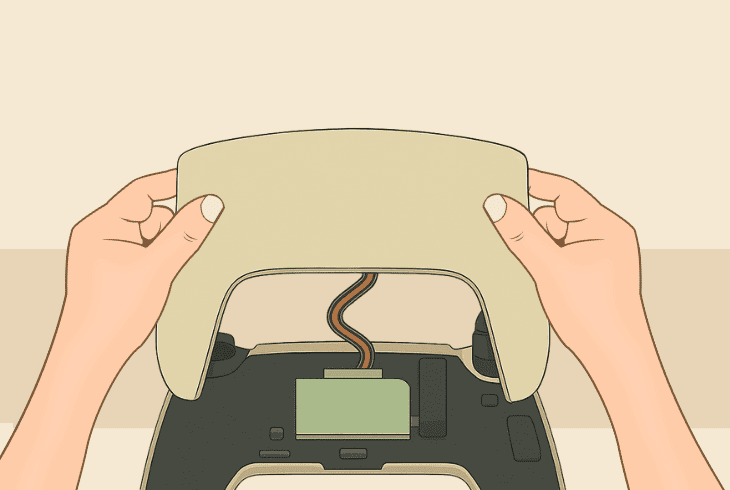 Why Does PS5 Controller Battery Dies Fast? (Here’s the Fix!) 10 reassemble the back panel