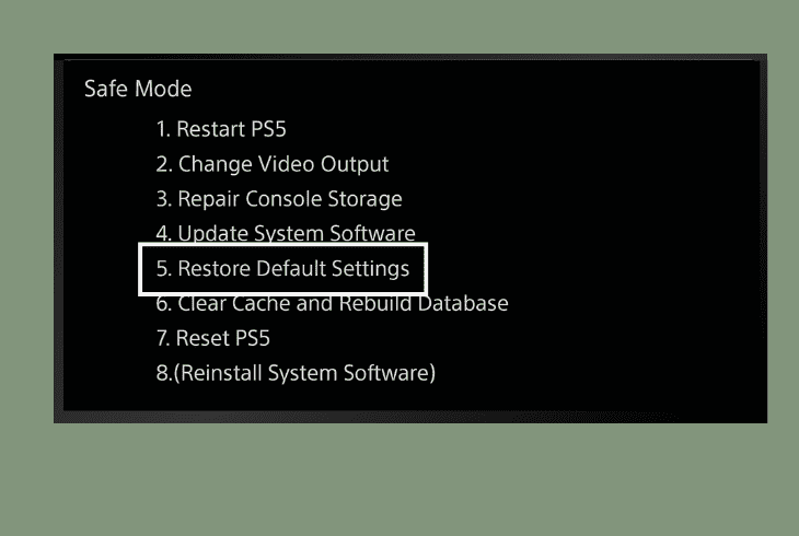Stop PS5 Screen Flickering With These Simple Fixes! 10 reset the ps5 to default settings
