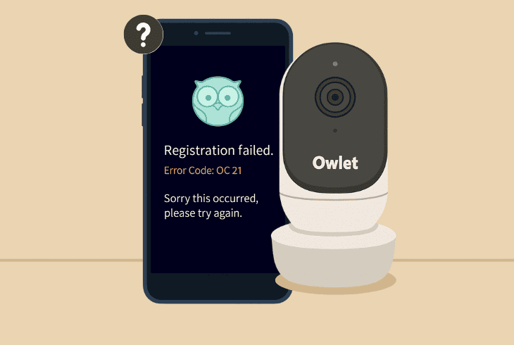 owlet cam 2 error code oc 21