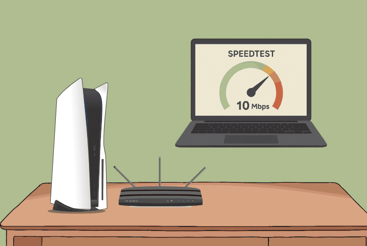 ps5 not getting full internet speed