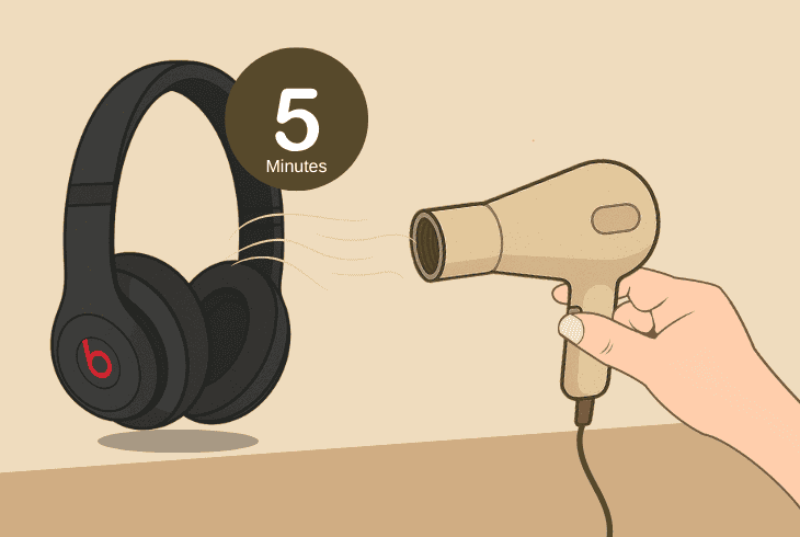 Beats Studio Pro Popping Sounds? (How to Silence It Fast!) 4 let your headphones dry up