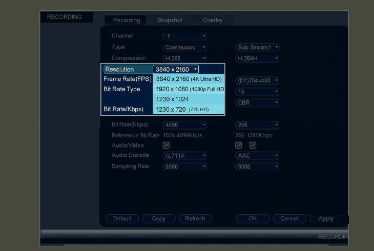 Best Settings For Lorex 4K Camera (For Crisp Videos!) 3 use the highest resolution: