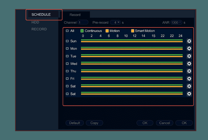 Stop Your Lorex DVR Beeping with These Easy Steps! 5 deactivate the lorex dvr recording schedule