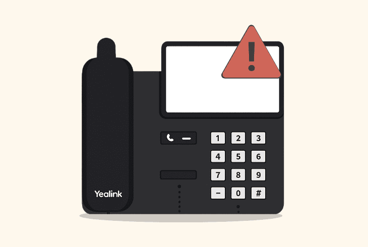 yealink phone not turning on