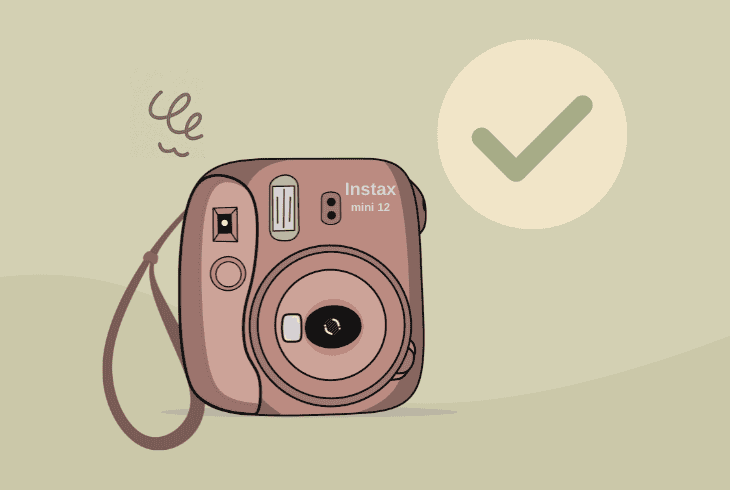 instax mini 12 not working