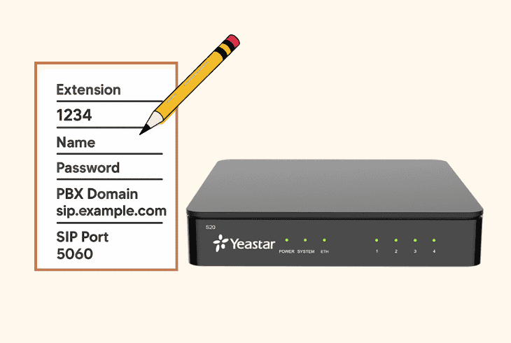 How to Set Up Yealink Phone? (No Tech Skills Needed!) 6 acquire the registration information: