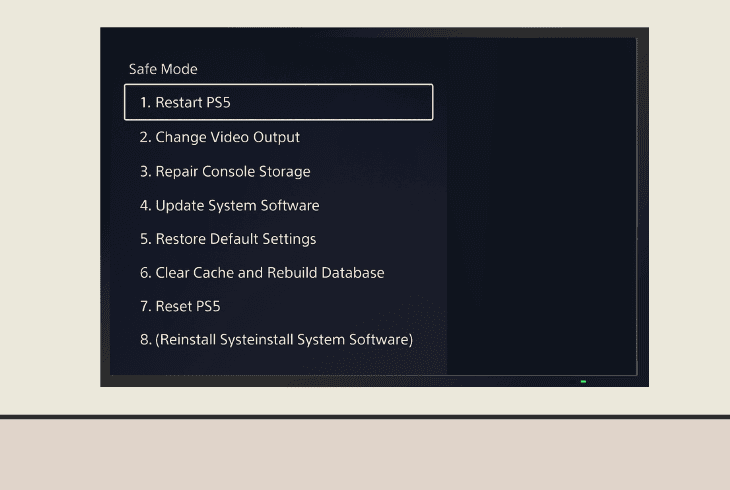 PS5 On But Not Showing On TV? (Don’t Panic—Do This!) 10 continue with the reset