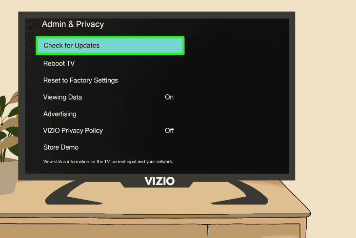 Why is My VIZIO TV Picture Flickering? (Let's Fix it Fast!) 5 check for a newer vizio system update