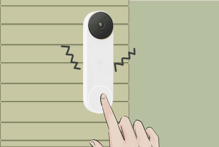 nest doorbell freezes when rung